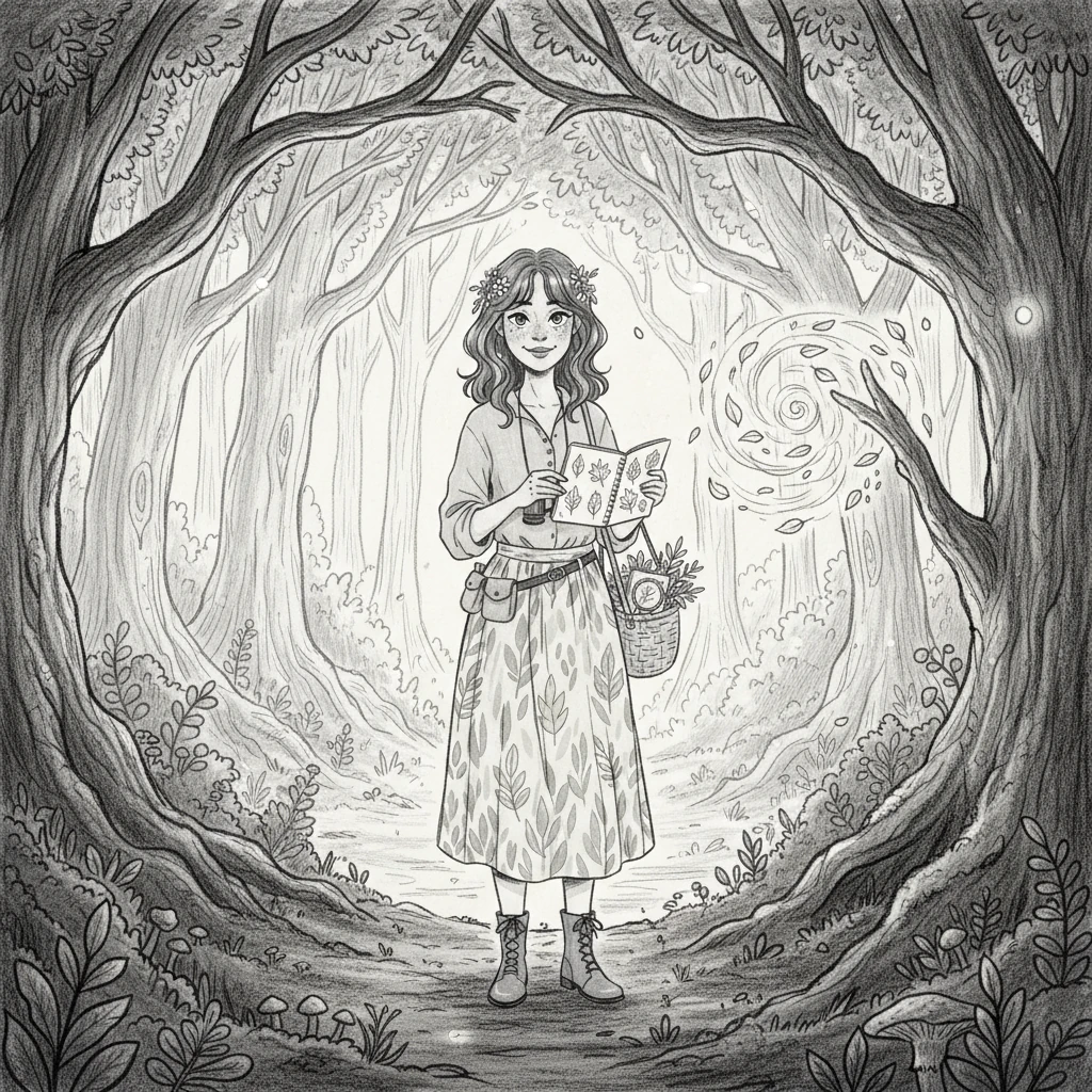 Elara and the Whispering Woods - Nature & Science