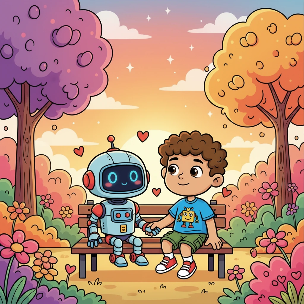 Alex found himself drawn to Ada's intelligence, her gentle nature, and her unwavering presence. He began to see her not as a machine, but as someone he cared deeply about. He found himself falling in love.