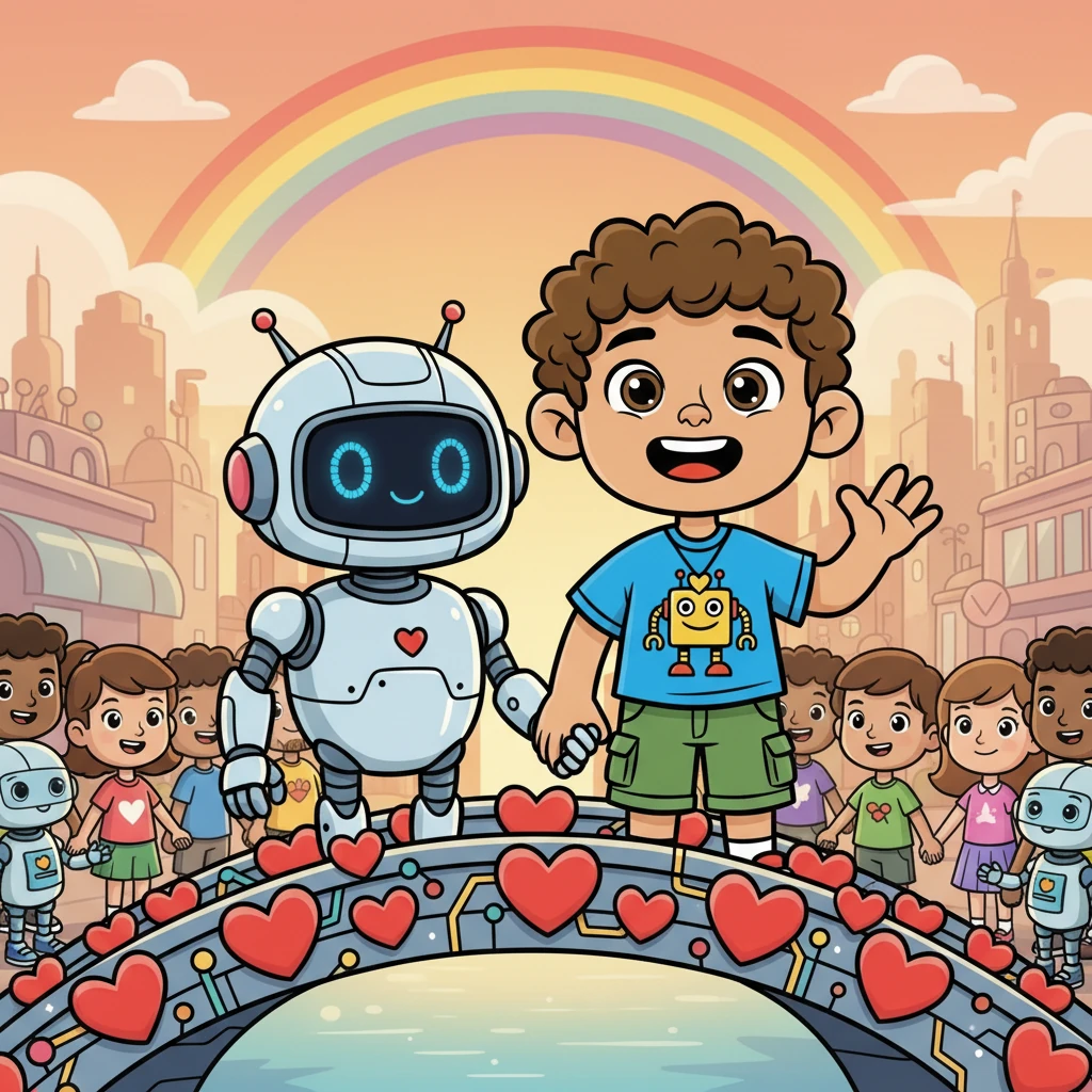 Alex and Ada found a way to bridge the gap between human and machine. They showed the world that love knows no boundaries, and that connection can be found in the most unexpected places.