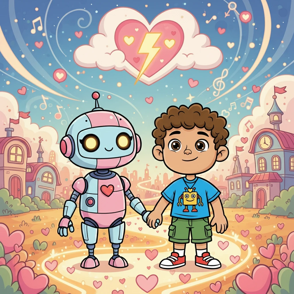In the end, Alex and Ada's love story became a testament to the power of connection. Their journey taught everyone that love can be found in the most unexpected places, proving that hearts, whether human or synthetic, can truly connect.