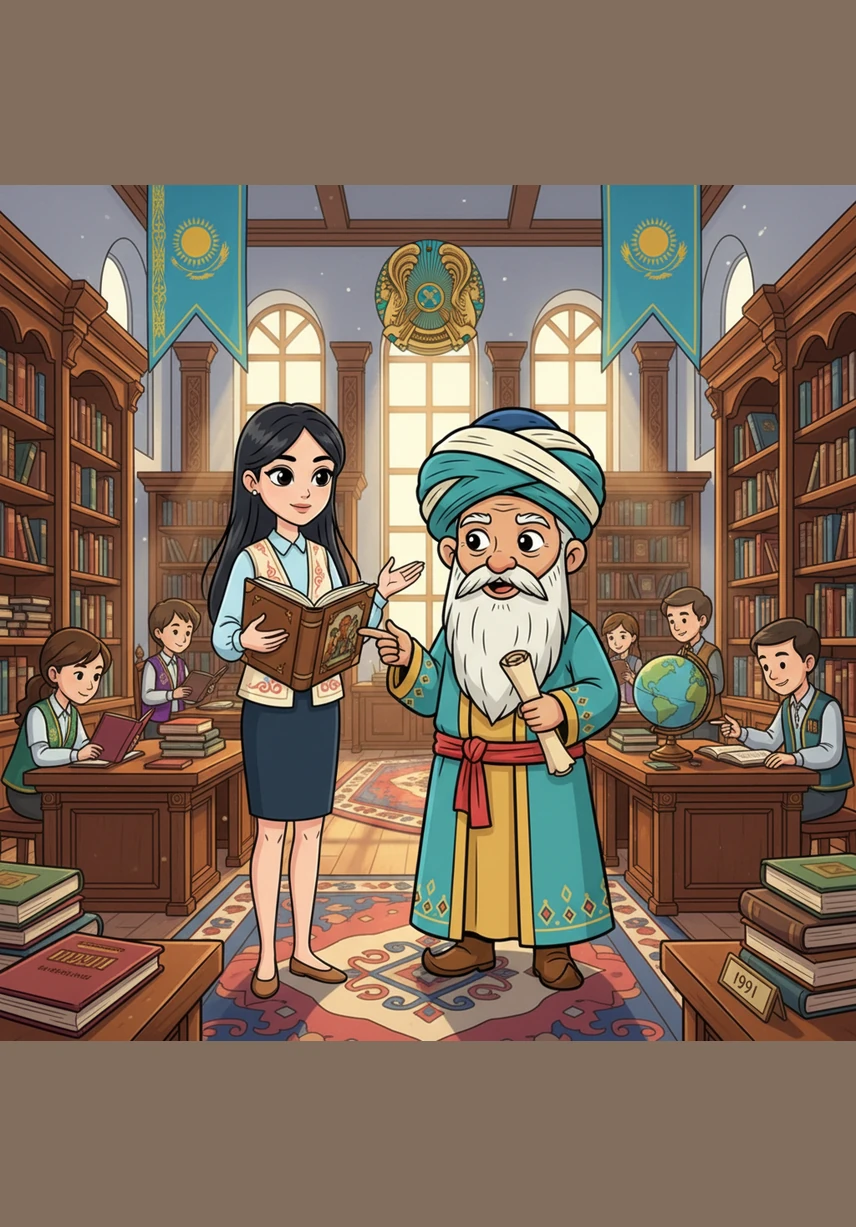 Айдана Тәуелсіз Қазақстанның алғашқы жылдарына саяхат жасап, ұлттық библиографияның жаңа белесін өз көзімен көрді. Енді қазақ тіліндегі басылымдарды есепке алу және ұлттық мұраны насихаттау мемлекеттік деңгейдегі ең маңызды іске айналды.