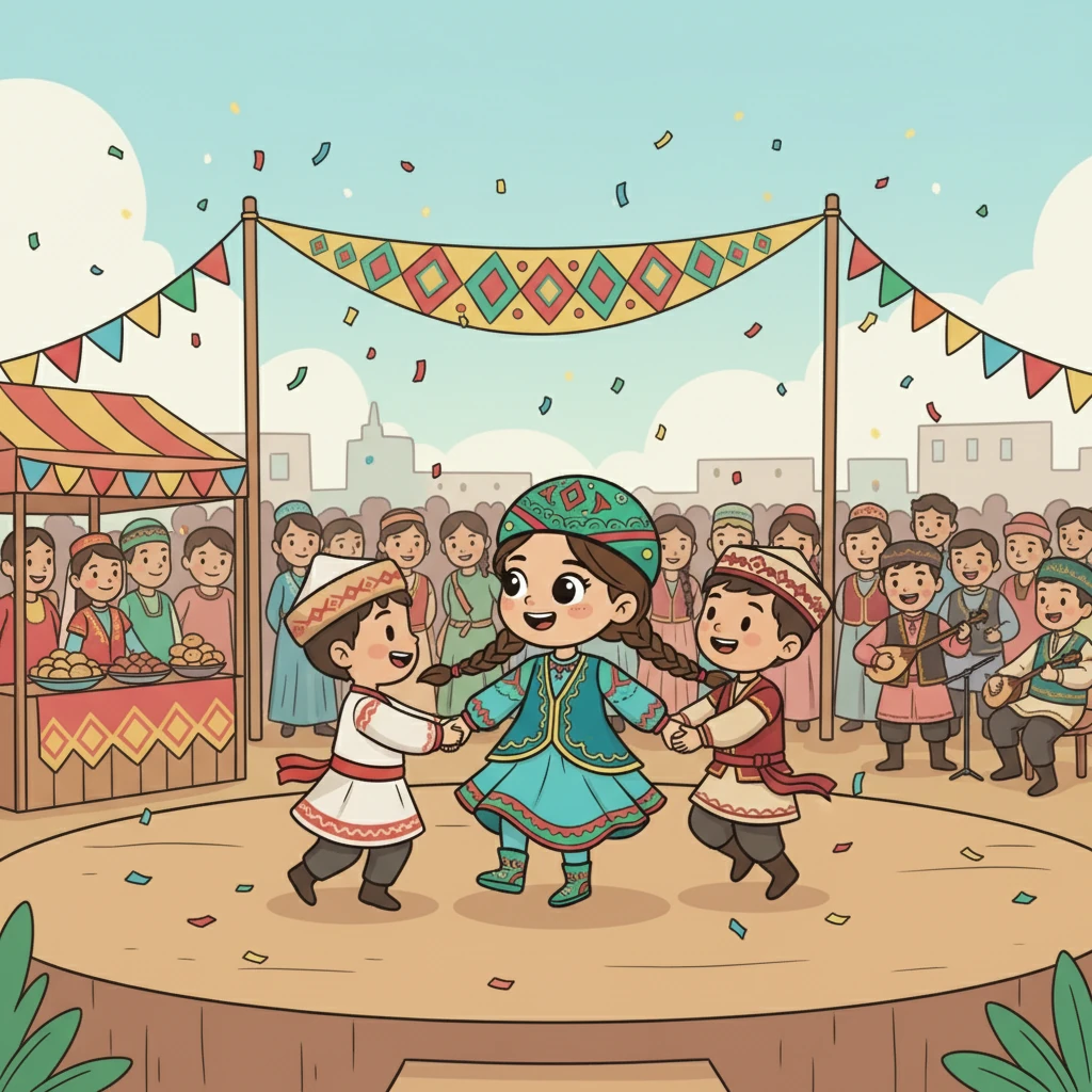 Ұлттық мәдени автономиялардың бүгінгі қызметі көрсетілген: фестивальдер, концерттер, ұлттық тағамдар жәрмеңкесі. Айгүл олардың бейбітшілік пен келісімді нығайтатынын айтады.