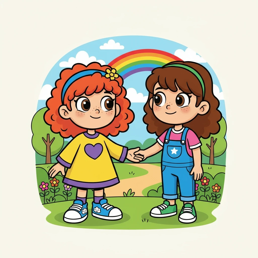 A partir daquele dia, a amizade de Lia e Sofia ficou ainda mais forte. Elas aprenderam que pedir desculpas não é sinal de fraqueza, mas sim de um coração valente e que o perdão é o melhor remédio para a tristeza.