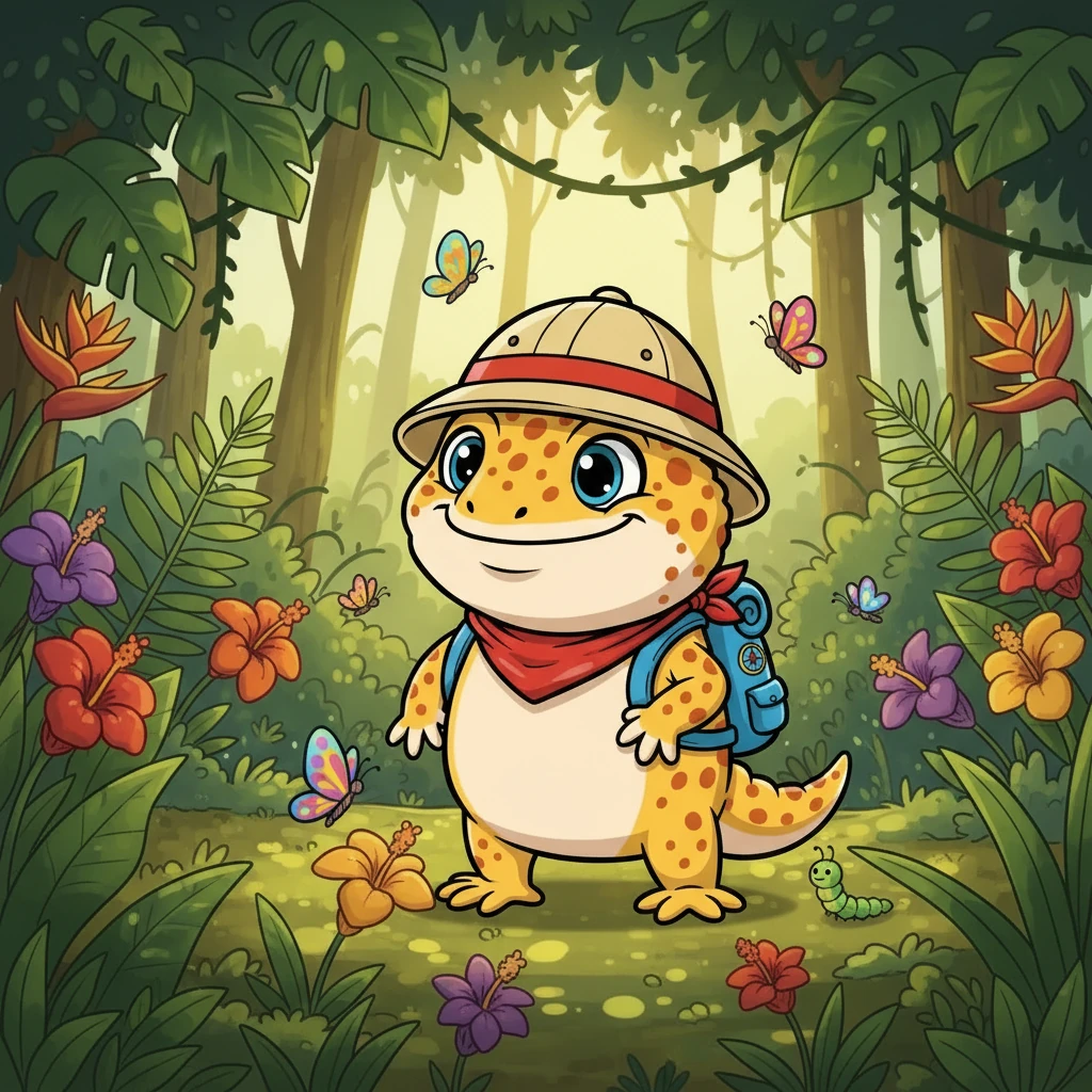 The True Friendship Story of the Cute Leopard Gecko