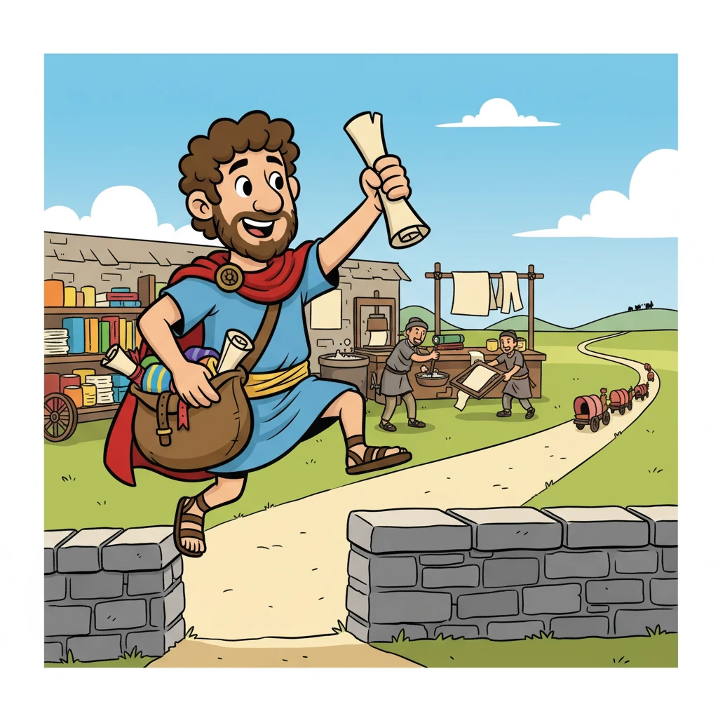Marcus witnessed the creation of paper, a marvel of innovation. He was fascinated by the way knowledge and ideas flowed along the Silk Road, connecting different cultures in a tapestry of shared progress.