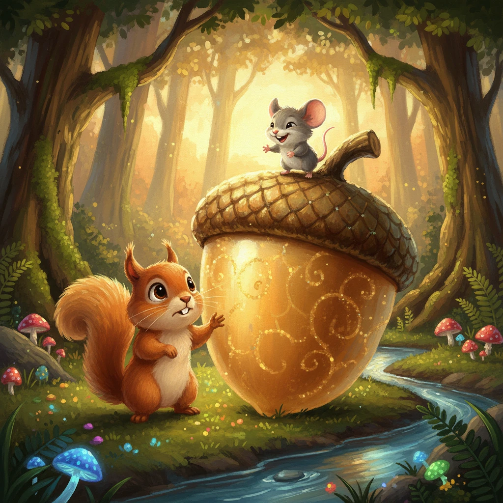 Pip and the Giant Golden Acorn