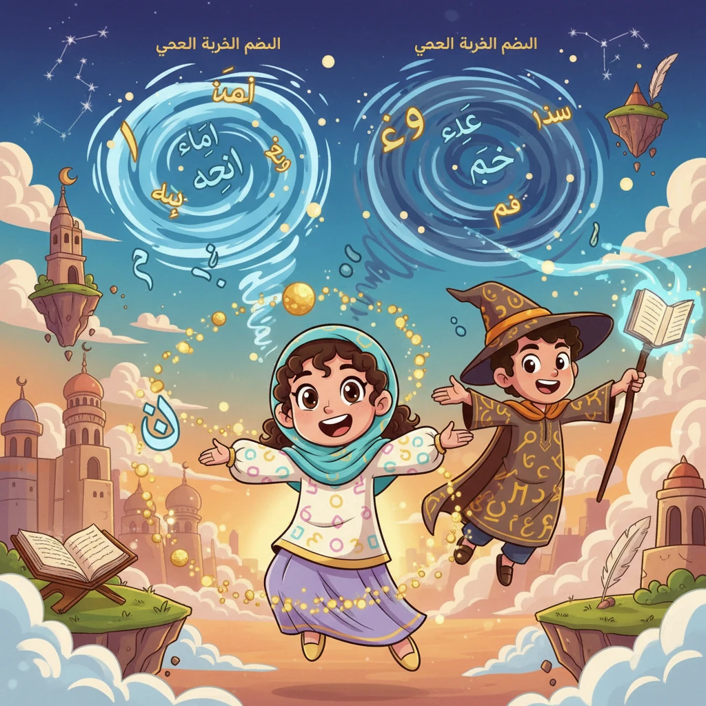 نور وألغاز القواعد: رحلة الفعل المبني للمعلوم والمجهول - educational