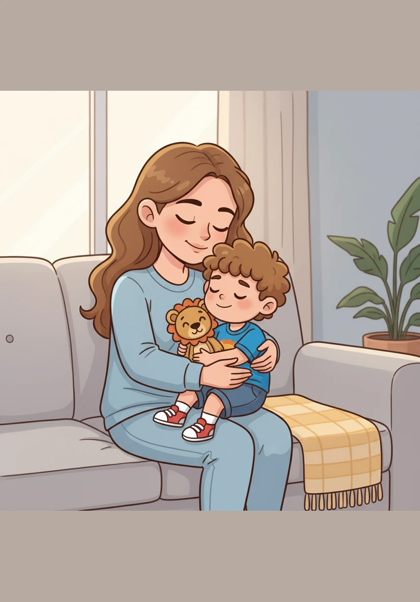 Snuggled up on the sofa, Leo listens as his mother reads a story about a brave little mouse. He follows the pictures with his eyes and thinks, I am curious and I love to discover new worlds.