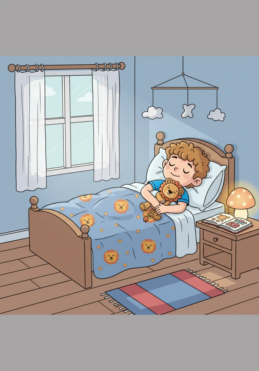 As Leo drifts off into a deep, peaceful sleep, he carries his affirmations into his dreams. He knows that when the sun rises again, he will wake up and say, Tomorrow is a new day and I am ready.