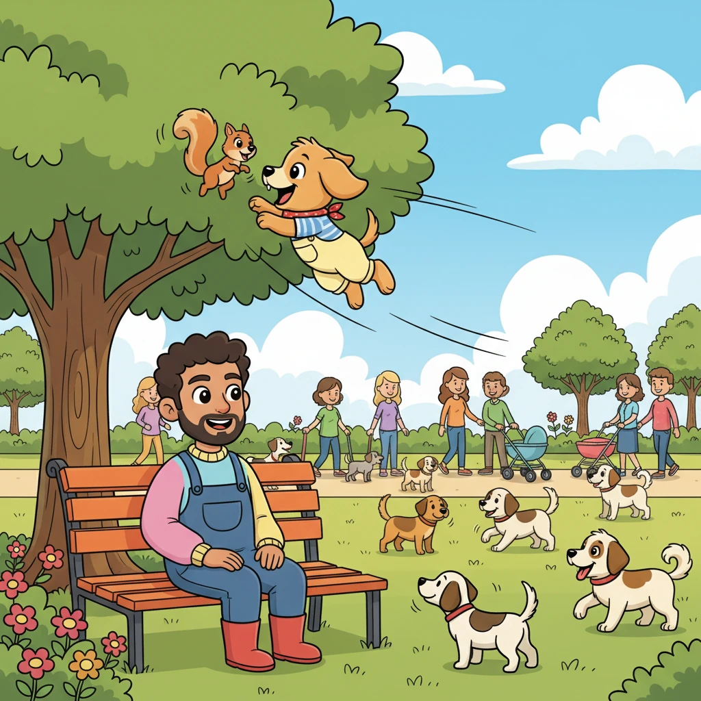 Their favorite outing was a trip to the bustling local park, where Buddy would chase squirrels (never quite catching them) and greet other dogs with enthusiastic barks. Leo would sit on a bench, smiling as he watched Buddy zoom around, a blur of joyful energy. They were a familiar and beloved sight to everyone.