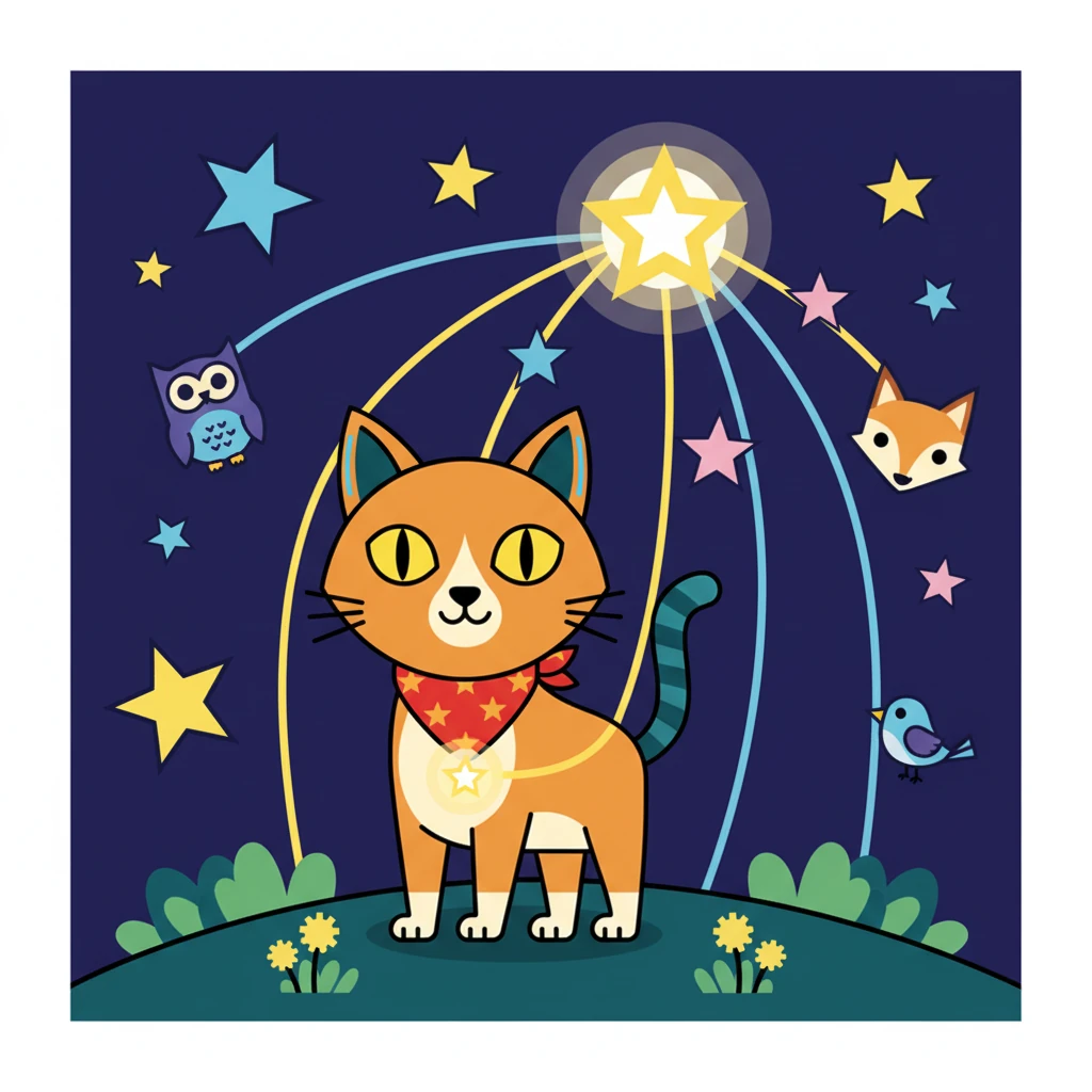 Luna and the Brightest Star - animal