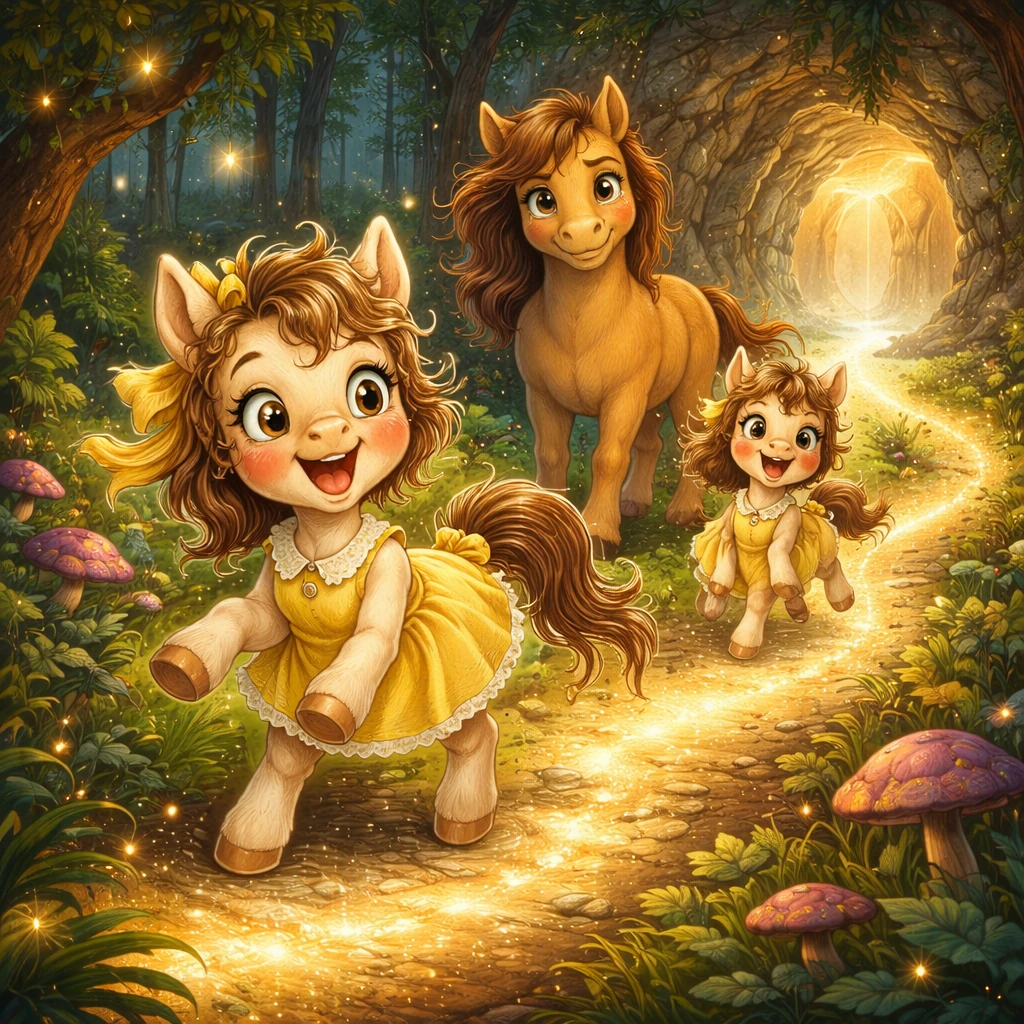 The Mystery of the Shimmering Trail - adventure