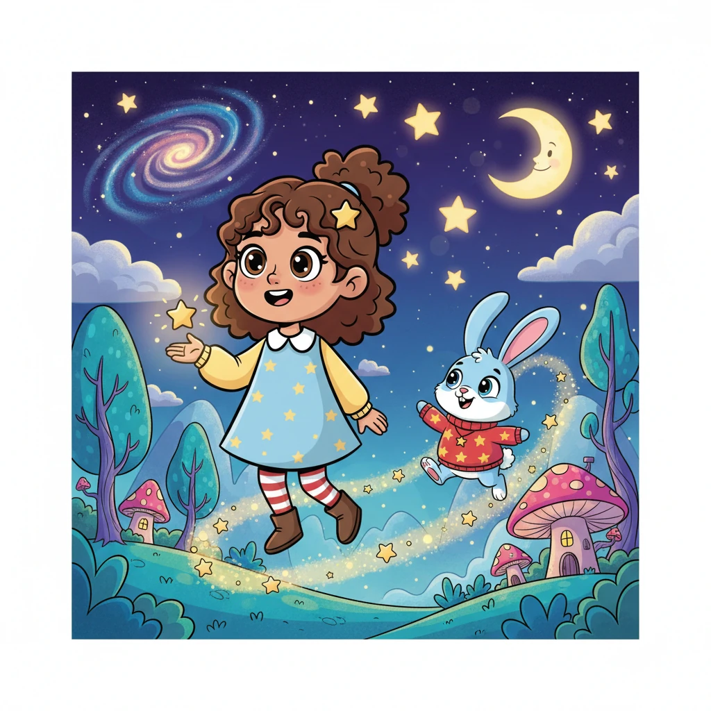 Layla and the Star that Fell from the Sky - 童话故事