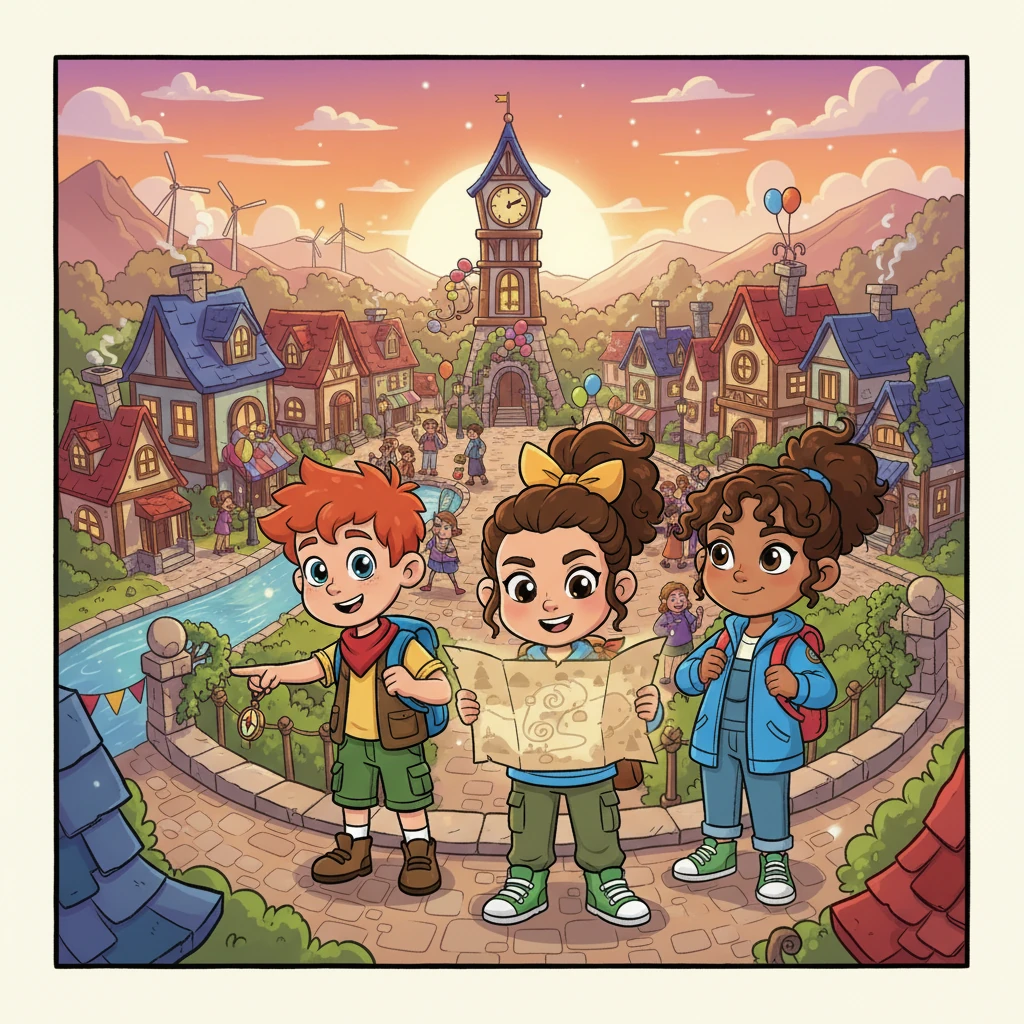 The Secret of Whisperwind Town - adventure