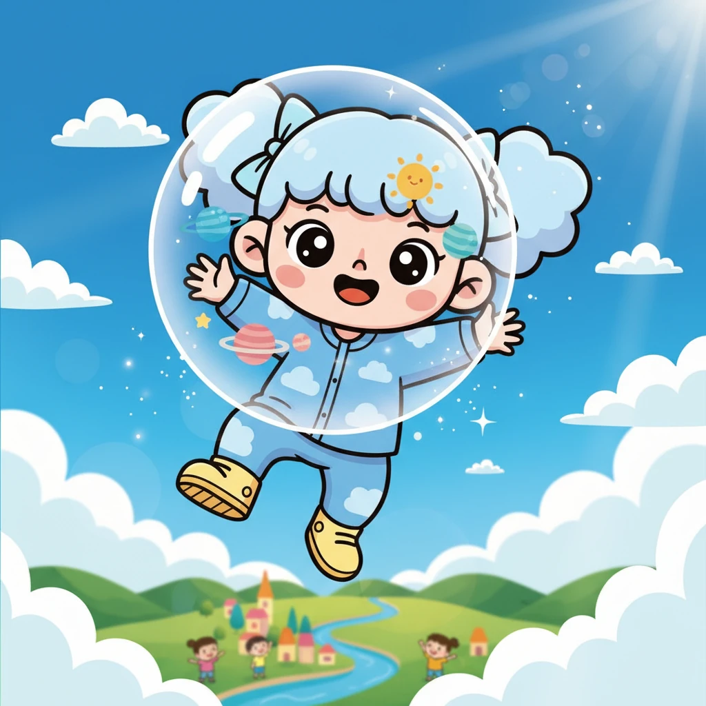 小云朵的蓝天之旅 - educational