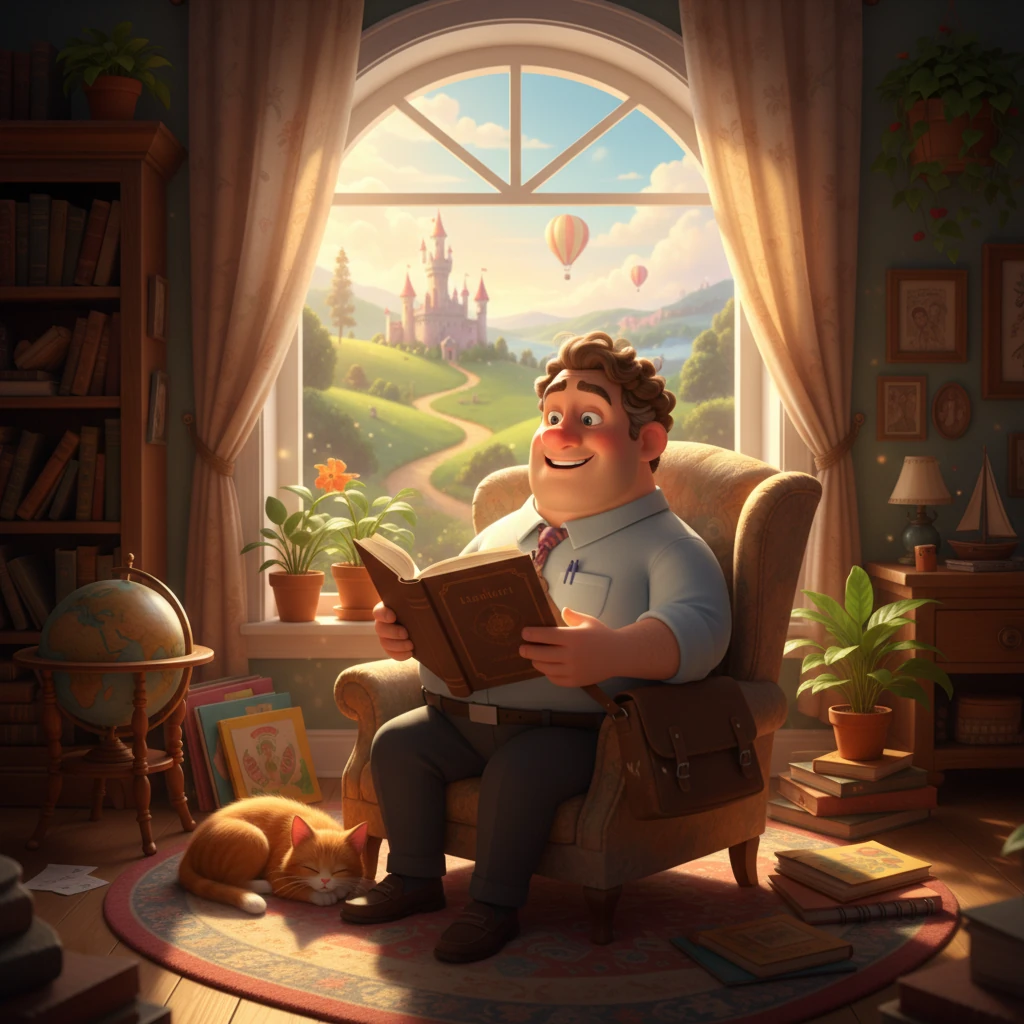 The Quiet Joys of Lukas's Day - lifestyle