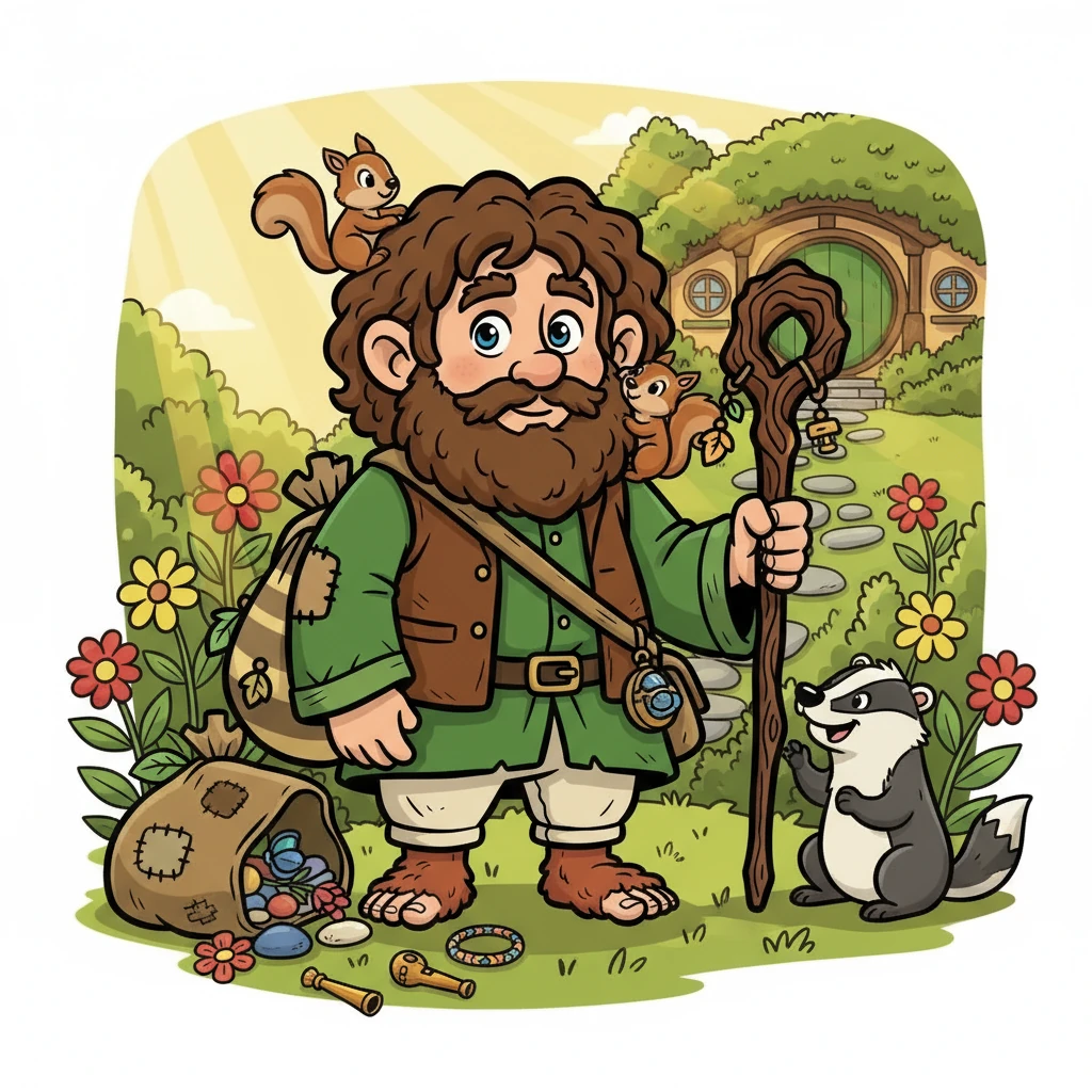 Back home, Bramble was no longer the same hobbit. He returned with stories, treasures, and a newfound appreciation for adventure and friendship. His journey proved that true value lies not just in gold, but in the experiences and bonds forged along the way.