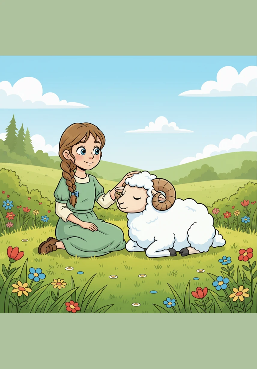 Chaque jour, les deux compagnons se rendent dans les prairies colorées pour se détendre. Autour d'eux, des papillons aux ailes éclatantes dansent comme des confettis dans l'air parfumé des fleurs sauvages.