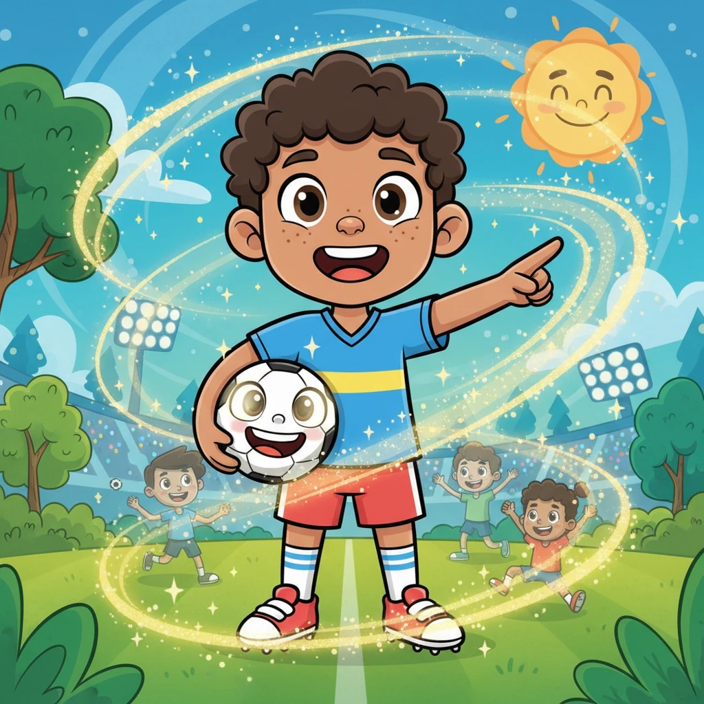 El Secreto Brillante del Fútbol de Leo - aventura