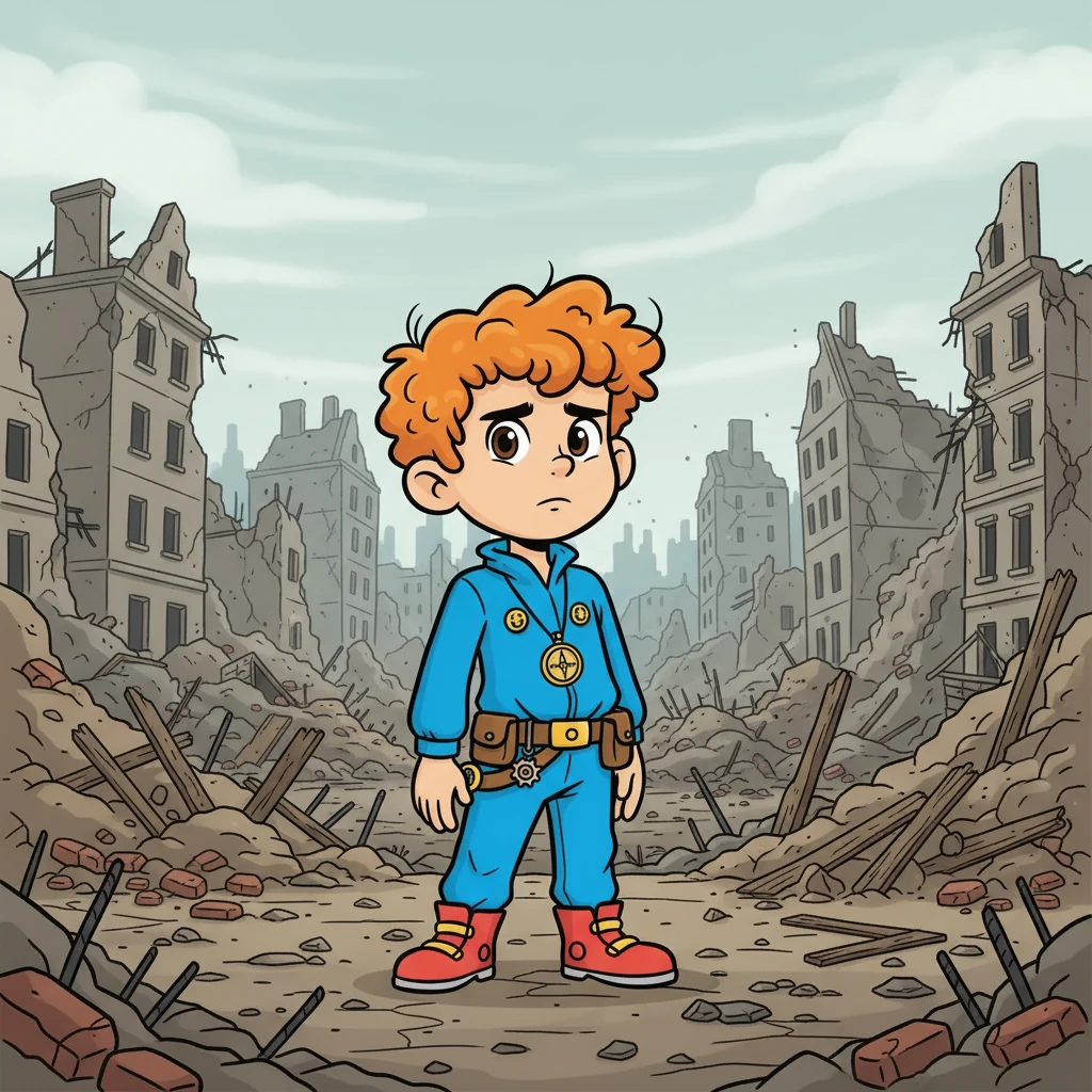 Varsóvia, 1946. A cidade, antes vibrante, agora era um mar de escombros. Edifícios desmoronados e ruas repletas de destroços testemunhavam a brutalidade da guerra. Jan, um jovem com olhos que carregavam a dor do mundo, observava a destruição ao seu redor.