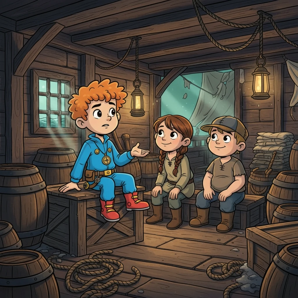 No porão, a viagem começou. O balançar do navio, o cheiro de maresia e a proximidade de seus companheiros de infortúnio criavam uma atmosfera de incerteza e esperança. Jan encontrou conforto na companhia, compartilhando histórias e sonhos.