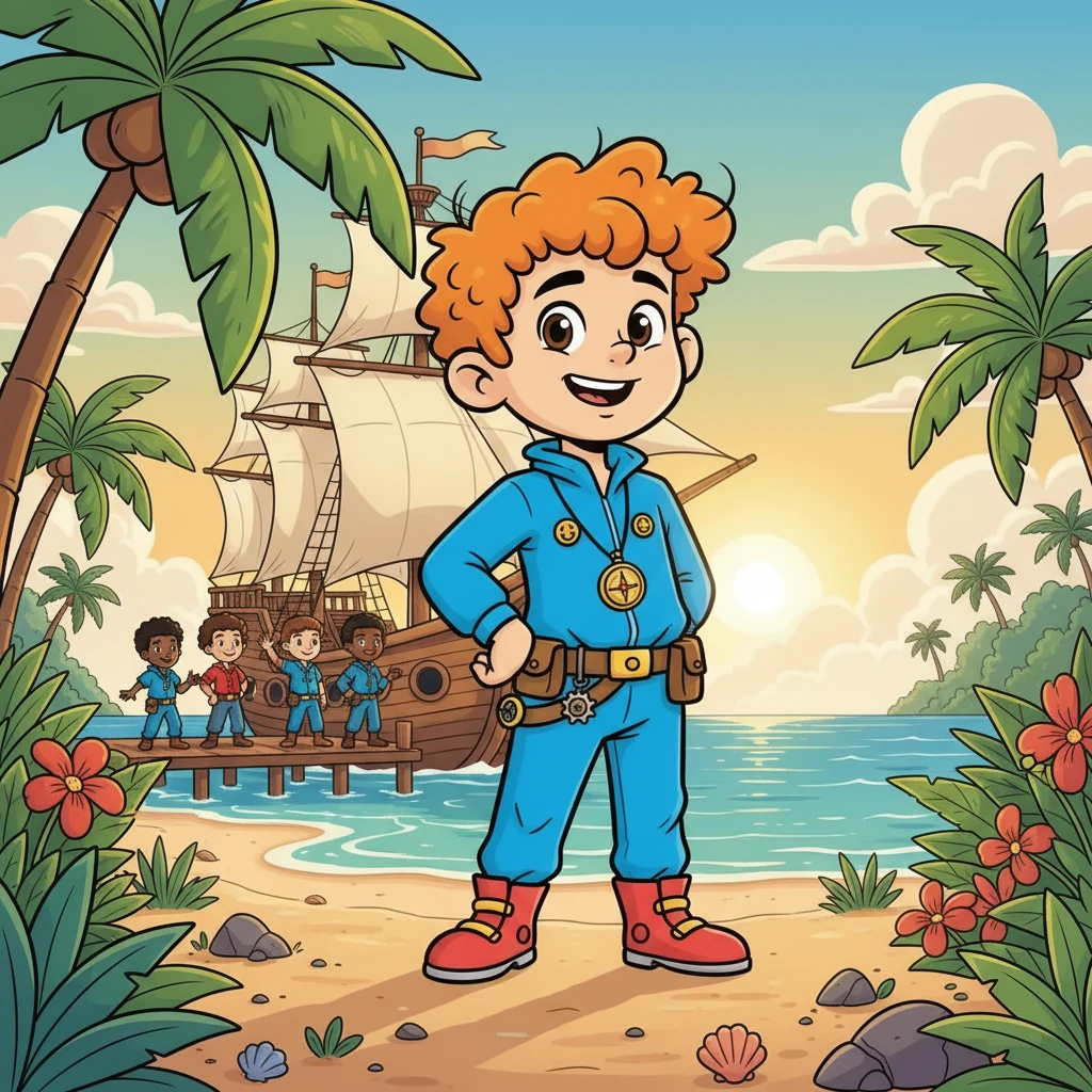 Finalmente, o navio chegou ao Brasil. Jan, com o coração cheio de esperança, pisou em terra firme. Um novo mundo, um novo começo, e a promessa de um futuro melhor se abriam diante dele e daqueles que ousaram sonhar.