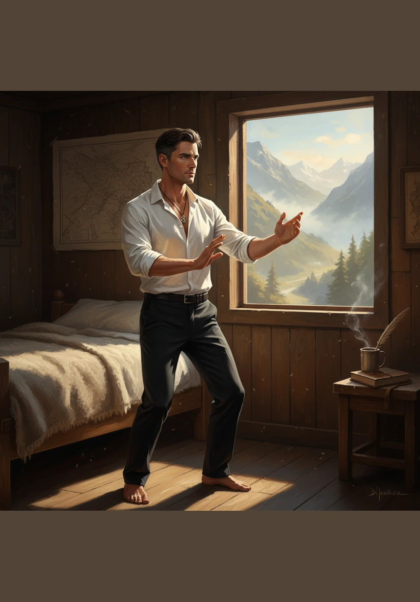 In the room next door, Noah prepares for the day, his lean and athletic six-foot-three frame moving with a quiet, tan grace. He is the brother of Nadia’s best friend, a constant presence in her life who has mastered the art of getting under her skin.