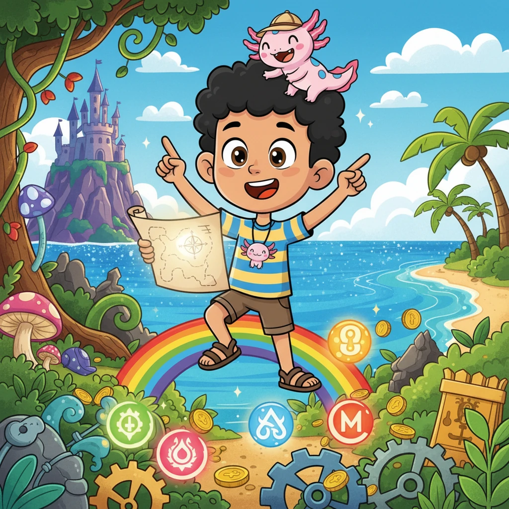 Leo y Ajo: La Gran Aventura del Mapa