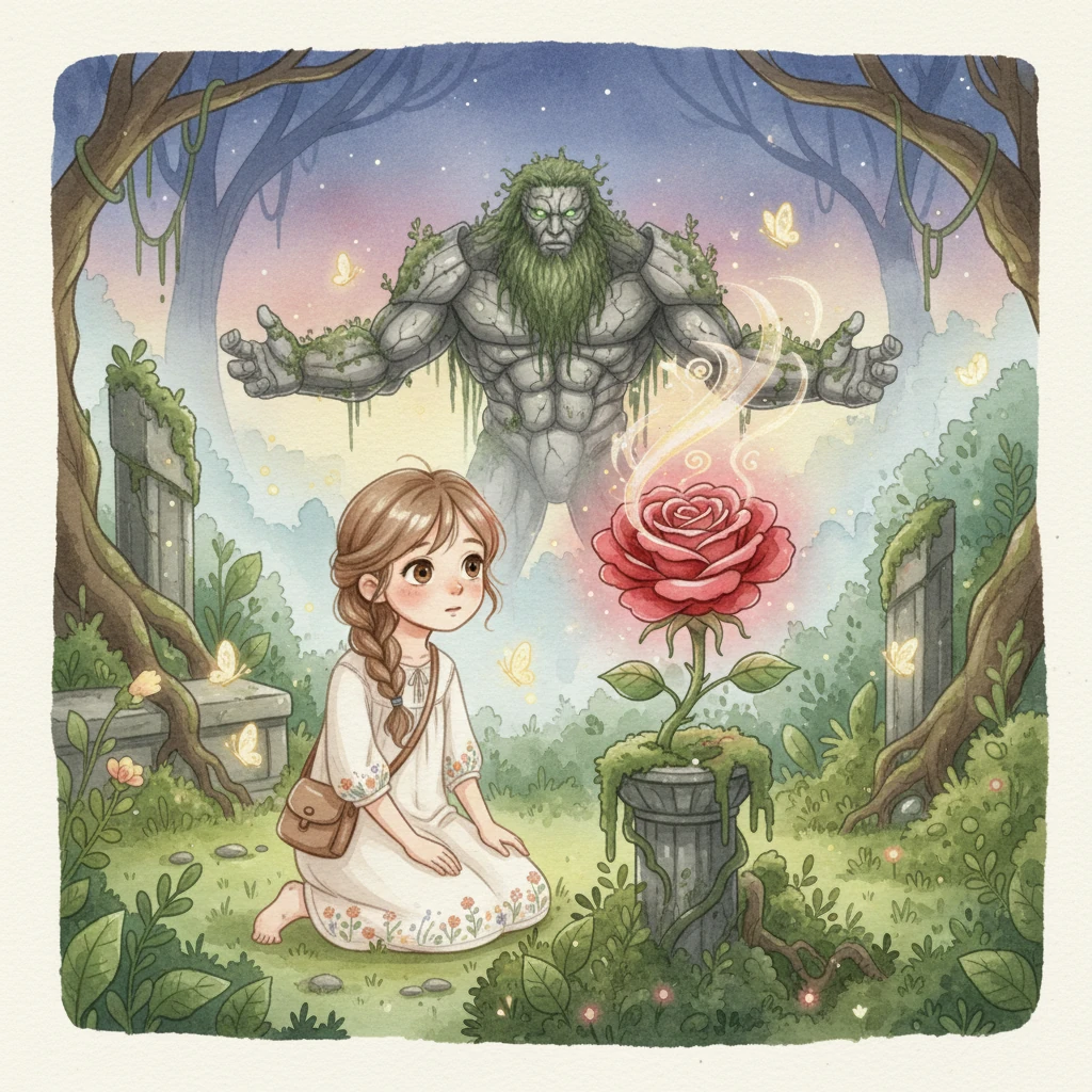 Lily and the Whispering Rose of Aetheria - fairy-tale