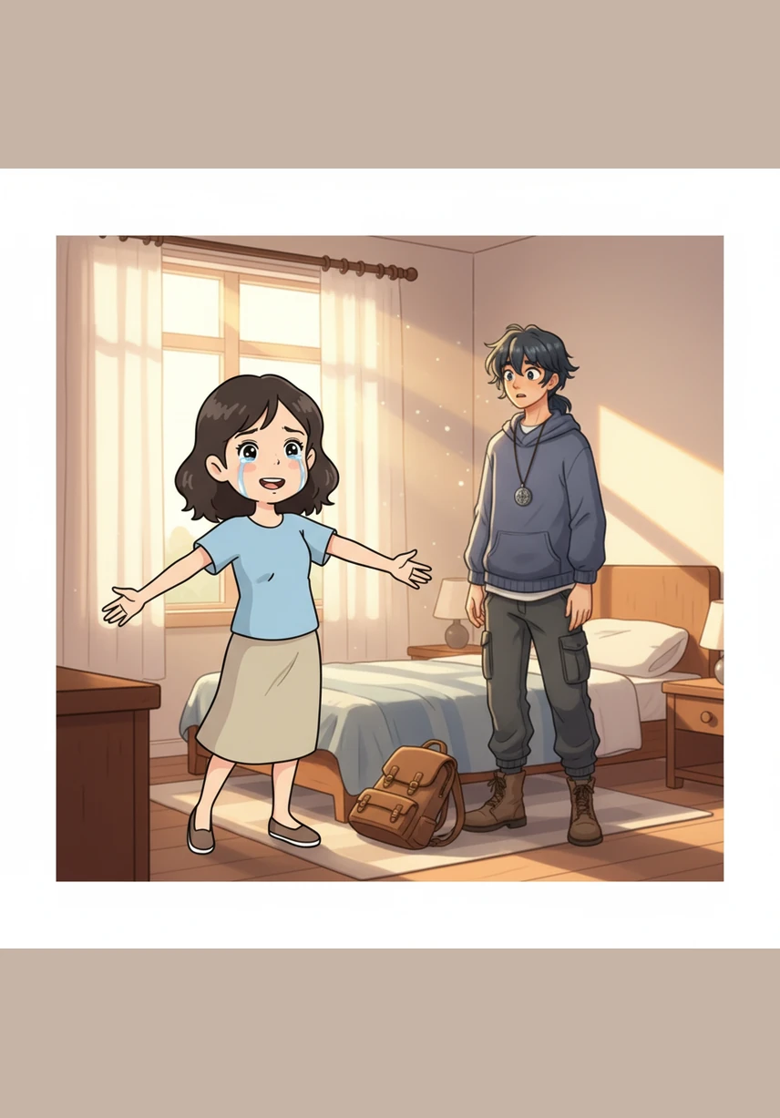 One morning, Kaito held a paper ticket in his hand, a physical bridge to the girl he had loved from afar. He packed his bags with a heart full of nervous joy, ready to finally make their dream a reality.