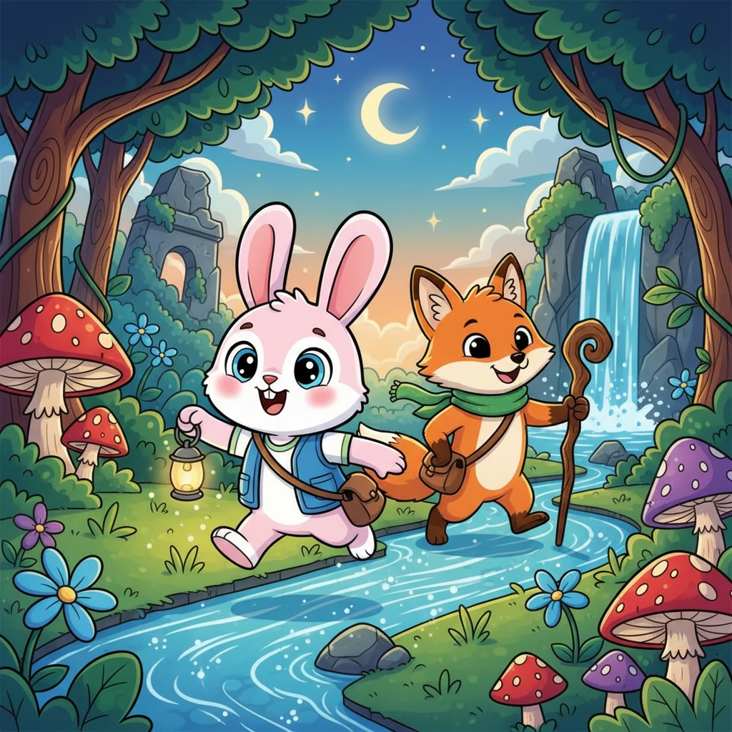 Petualangan Rara si Kelinci dan Rubah Rio - animal