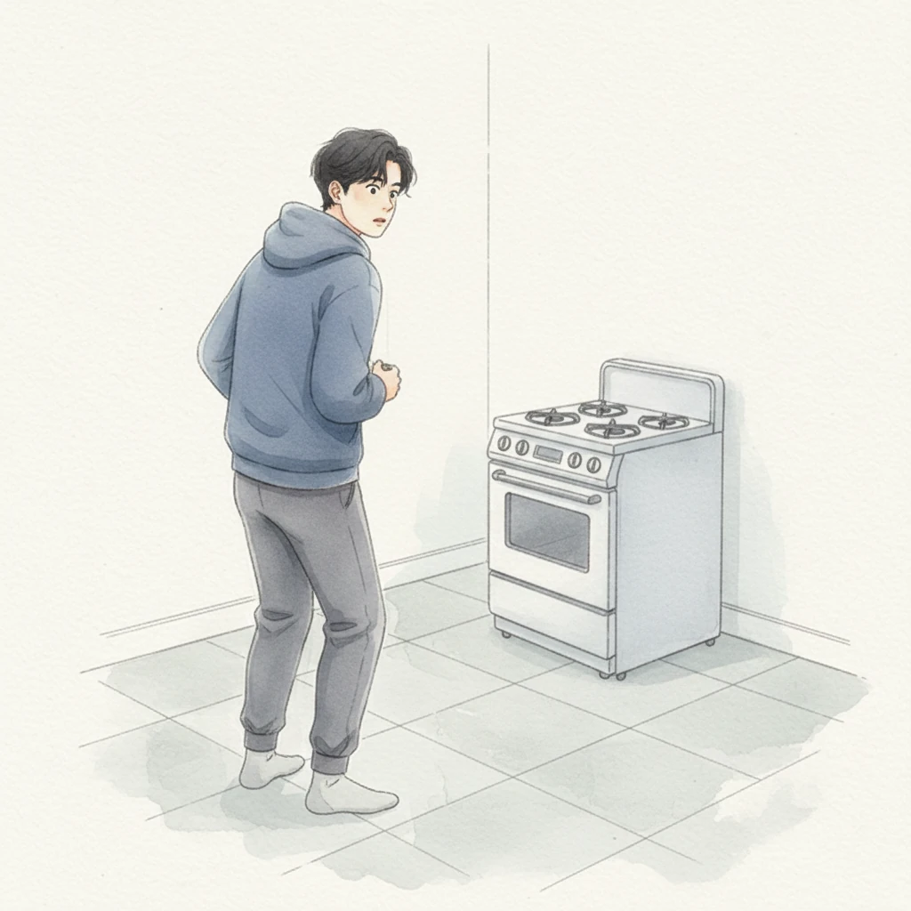 林晓下意识后退一步，目光扫过冰箱的位置。那里，只有一片空旷的瓷砖地，旁边是孤零零的煤气灶。冰箱……它不见了。像被一只无形的大手连根拔起，蒸发在了原地，一股寒意瞬间从脚底窜上脊梁。