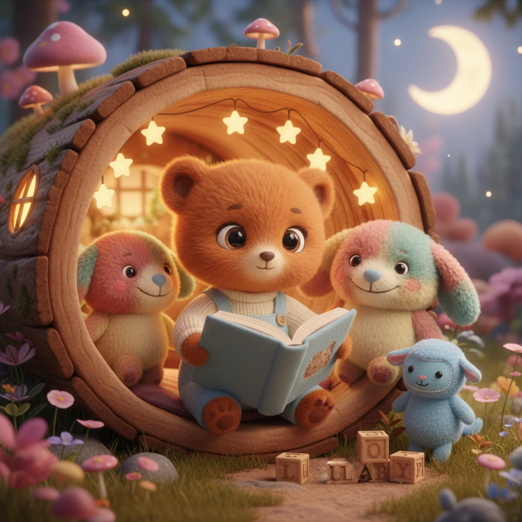 Lila's Log and Lullaby - bedtime