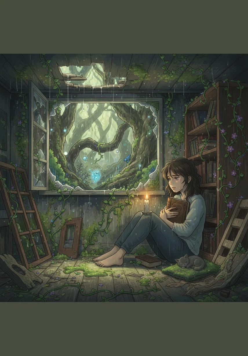 The once-perfect room is now a chaotic heap of heavy leather, thick fabric, and clattering metal. Helmets roll across the floor like runaway balls, coming to rest in messy, unorganized corners.