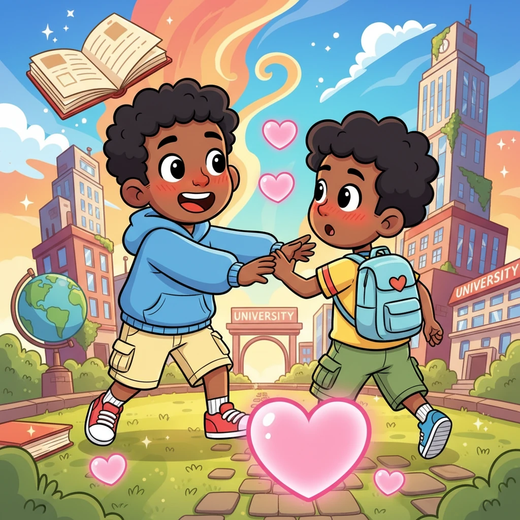 Buchi and the Blushing Kiss - growth