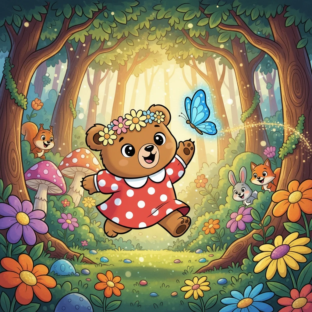 Mimi's Sparkling Forest Day - animal