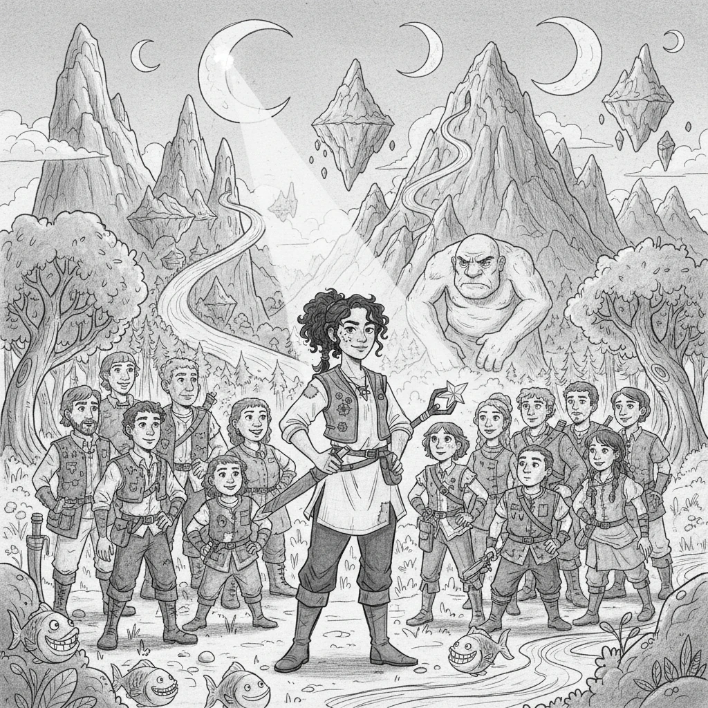 The Twenty Wanderers and the Guide Star - Adventure stories