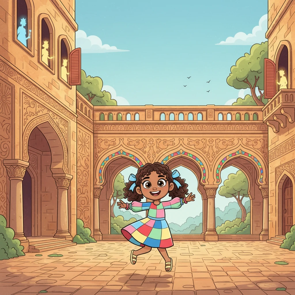 Next, Maya visited an ancient palace, its walls carved with delicate patterns and grand arches. She imagined princesses dancing in the courtyards and kings telling stories from towering windows. The historical place felt like a giant, beautiful secret waiting to be discovered.