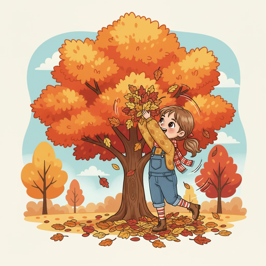 En effet, sous le vert, il y a déjà du jaune et de l'orange qui attendaient patiemment leur tour. Quand le vert s'en va, ces couleurs apparaissent comme par magie. Parfois, le froid de l'automne crée même de magnifiques rouges et violets.