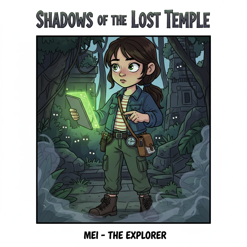 The Secret of the Moonshade Blossom - Mystery & Detective