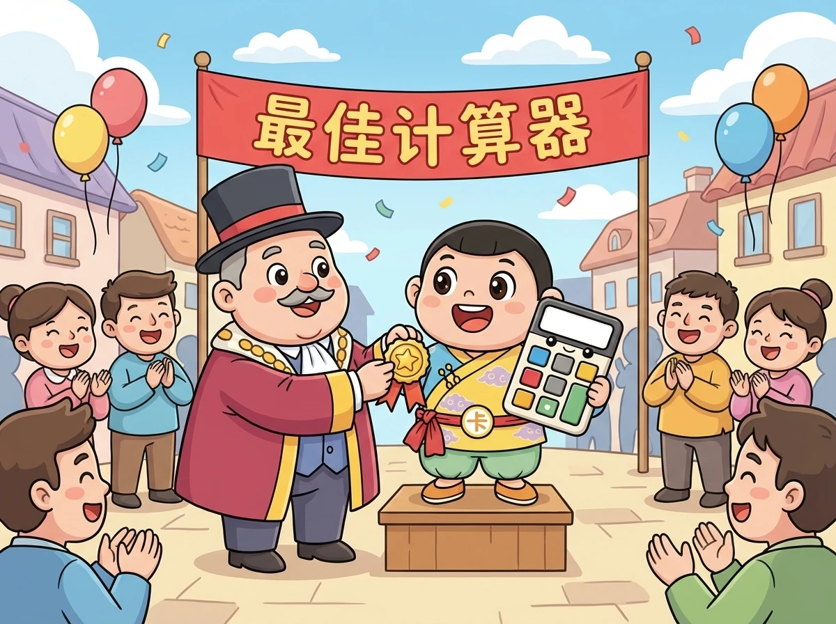 镇长为了感谢卡卡，授予他“最佳计算器”的称号。卡卡意识到，帮助他人才是最大的快乐。