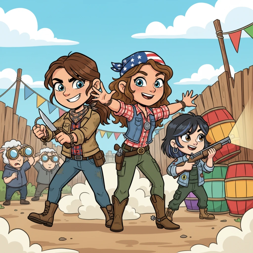 The Daring Escape of Hope County Heroes - adventure