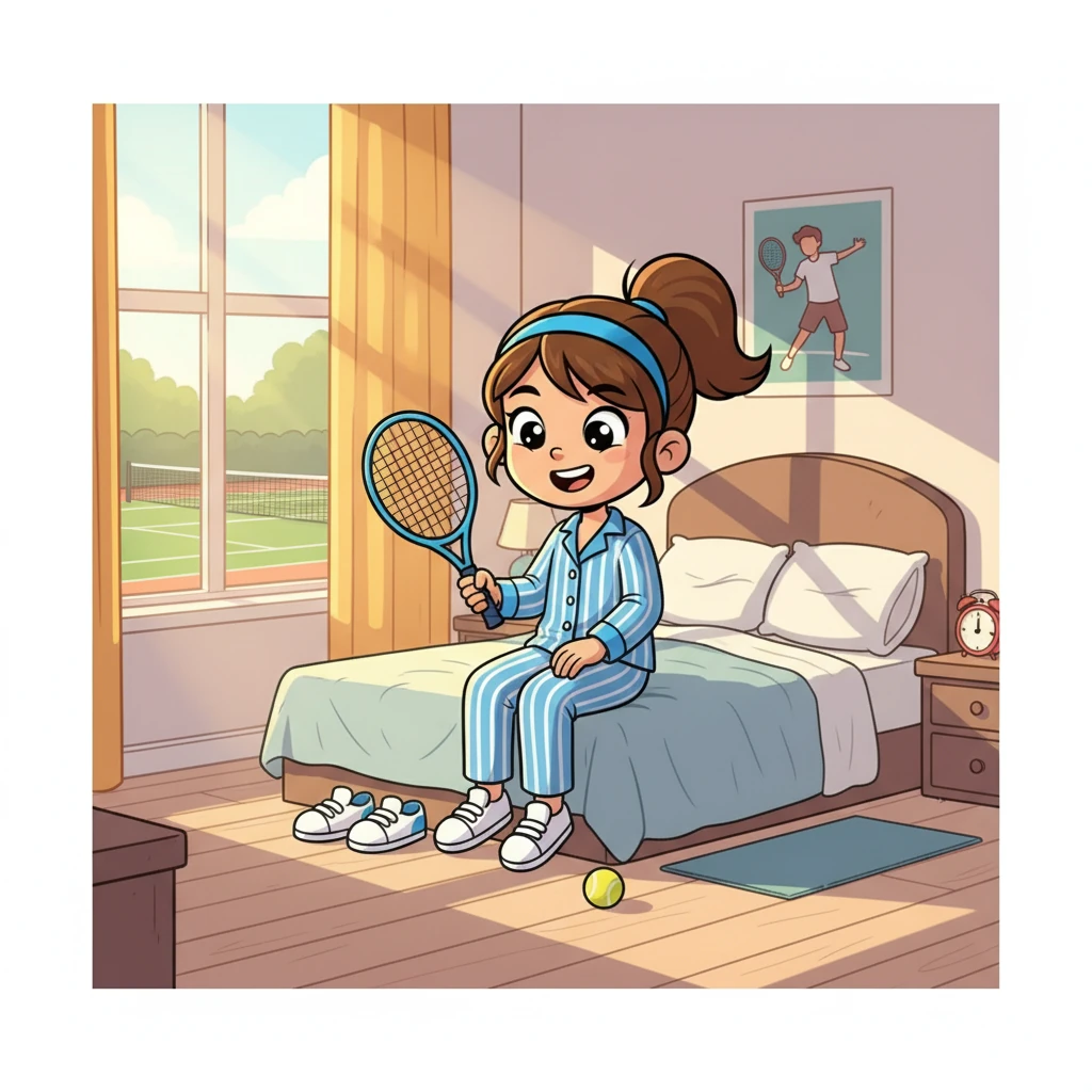 Tenisçi Kız - growth