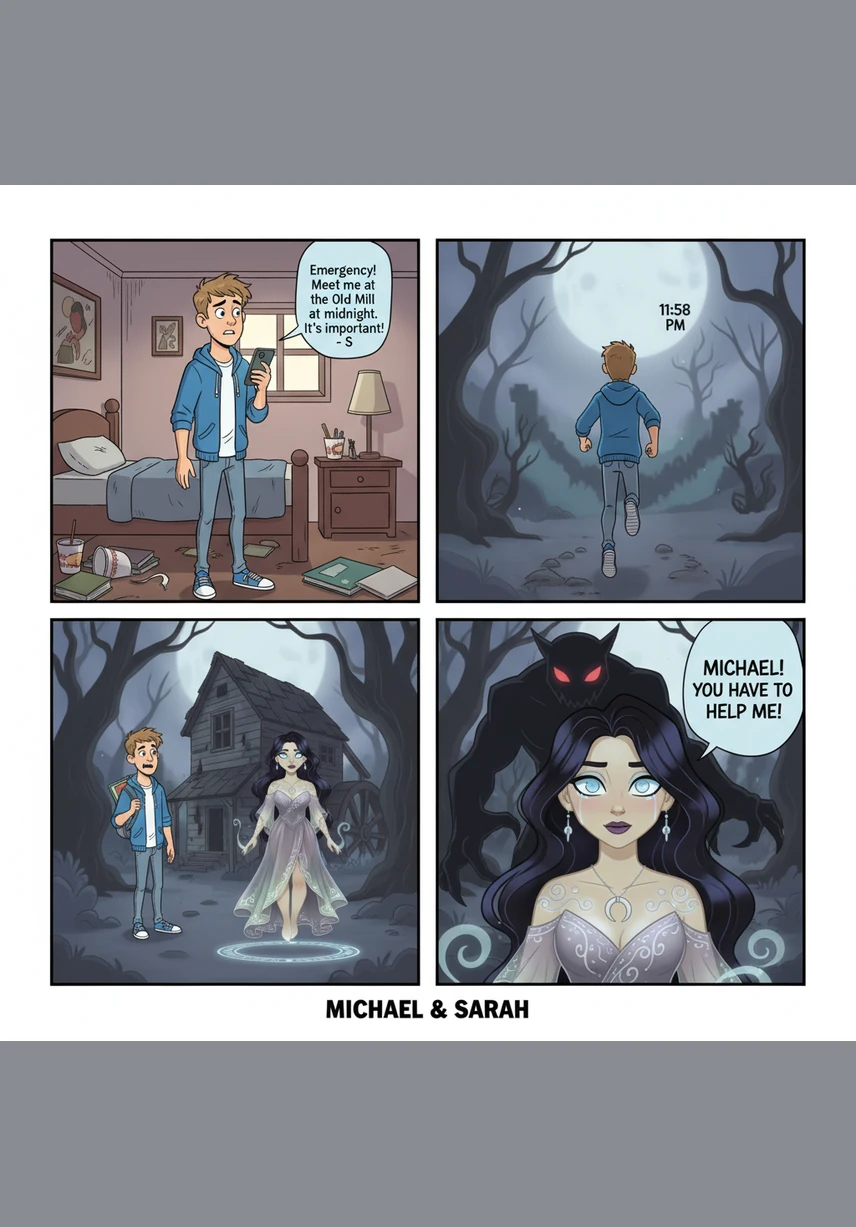 Charli sits on a thin, uncomfortable bed in a sterile psych ward room, her spirit feeling as grey as the walls. Her sister Grace stands near the door, bathed in cold blue light, her eyes glued to a phone screen as she shares gossip instead of offering a hand to hold.