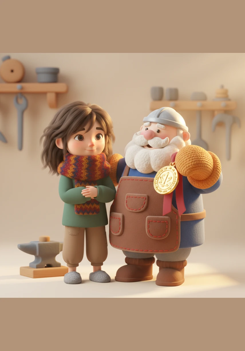 Elara, a young girl with quiet shoes and a thoughtful heart, sat by the stone fountain and watched the garden wither. The village hadn't become unkind, but the people had grown loud, caring more about praise than the deeds themselves.