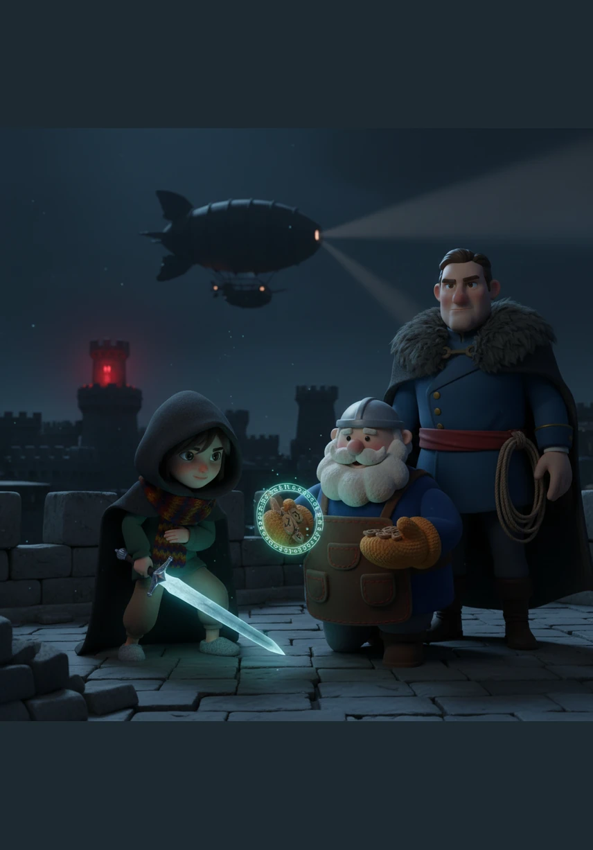 Under the cover of a moonless night, Elara crept out with a jar of oil and a heavy stone to visit Old Man Miller’s house. Without a sound, she leveled his creaking porch steps and greased the hinges until they were as silent as a cat’s paw.