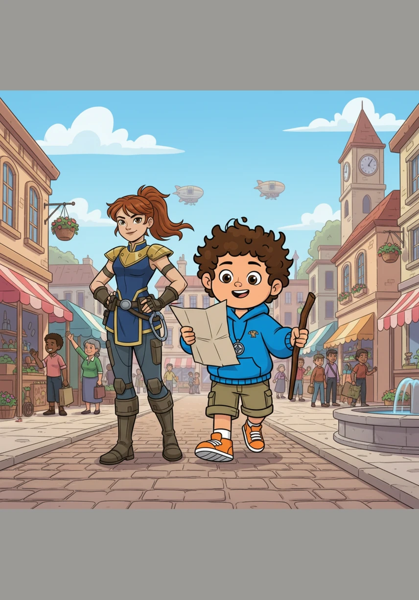 Zaid and Sara are known throughout the city for their bravery and kind hearts. They spend their days patrolling the neighborhoods, helping their neighbors and ensuring that every citizen feels safe and happy in their beautiful home.