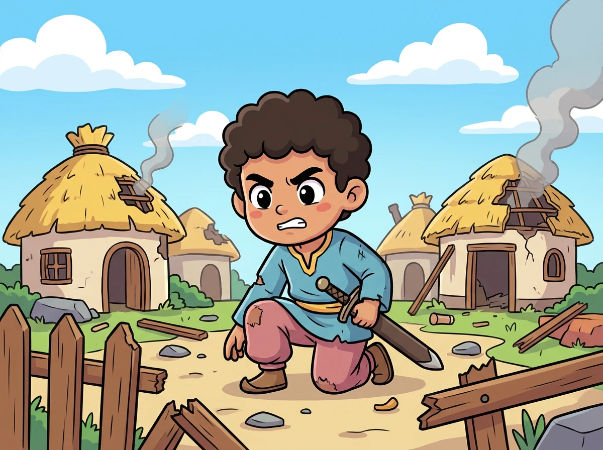 يحاول رين حماية قريته، لكنه يفشل جزئياً. يشعر بالإحباط ولكنه مصمم على إيجاد طريقة للسيطرة على قوته.