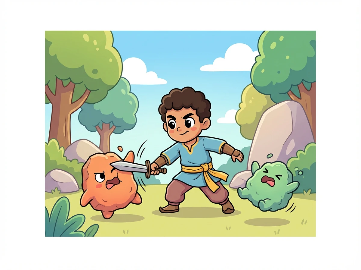 تظهر أولى المعارك الصغيرة التي تكشف عن مهارات كل منهم. يواجهون تحديات مختلفة ويتعلمون منها.