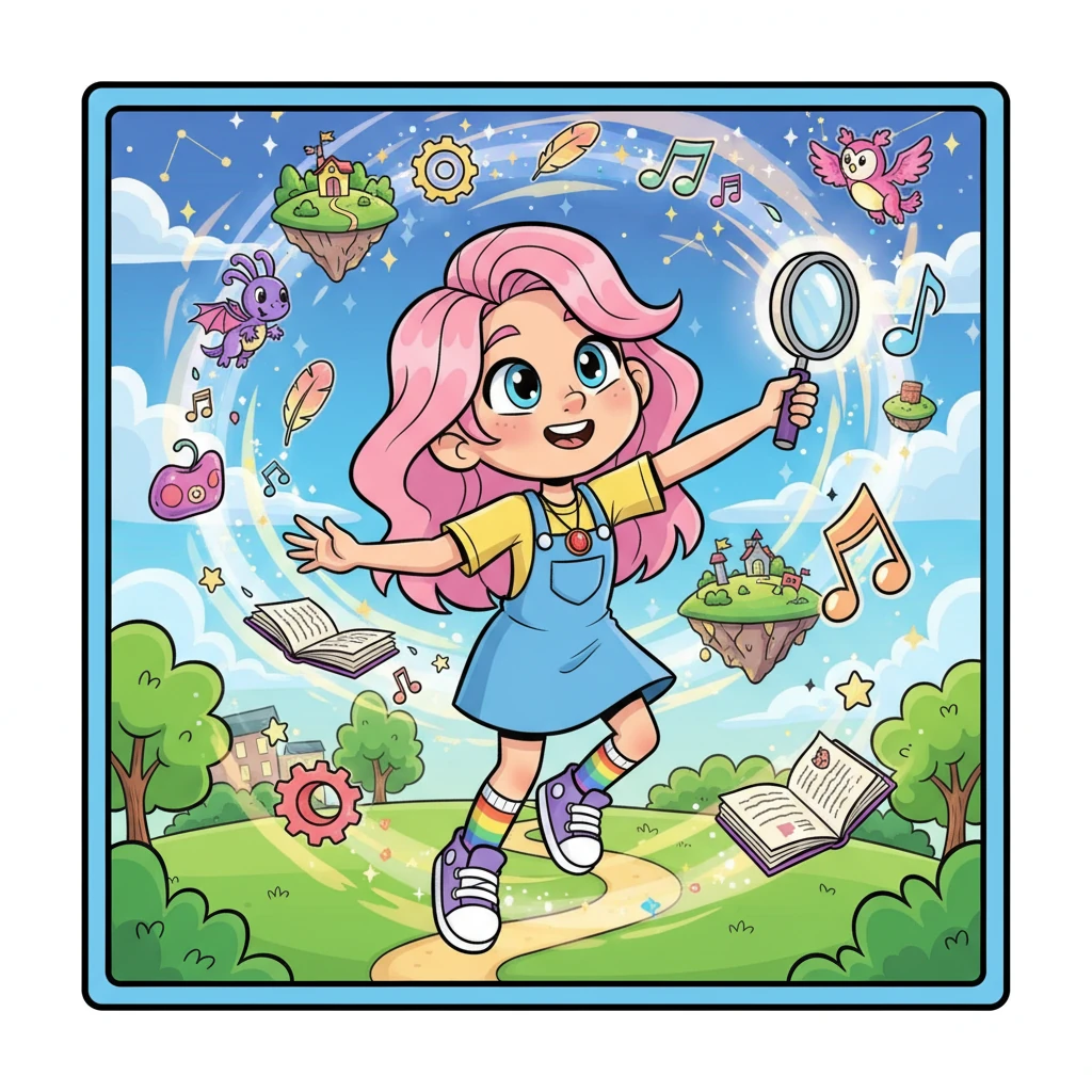 A Descoberta Mágica de Lila - fairy-tale